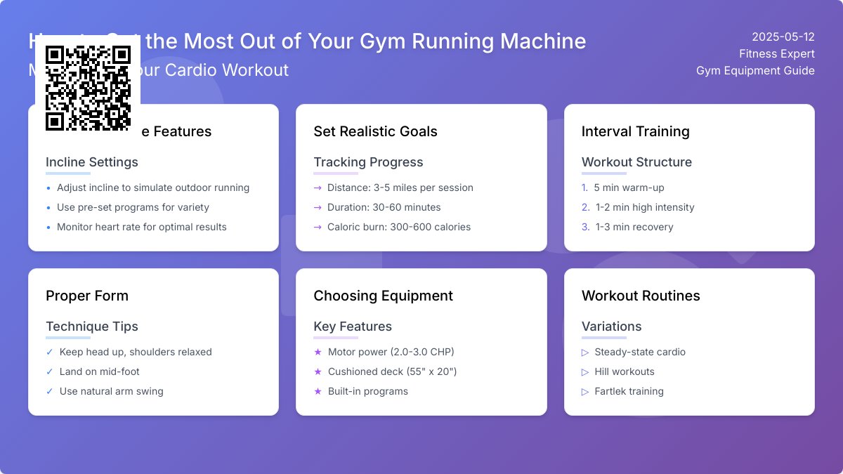 Maximize Your Workout: The Ultimate Guide to Using a Gym Running Machine