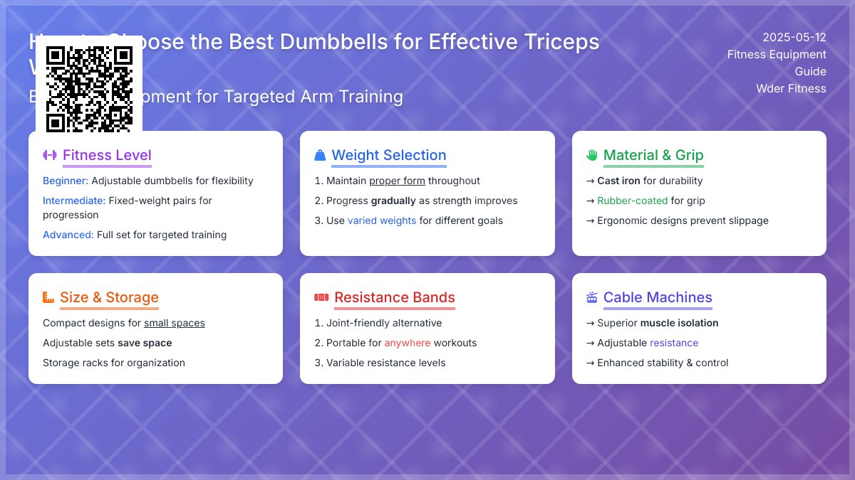 Essential Exercise Equipment for Maximizing Triceps Workouts Essential Exercise Equipment for Maximizing Triceps Workouts