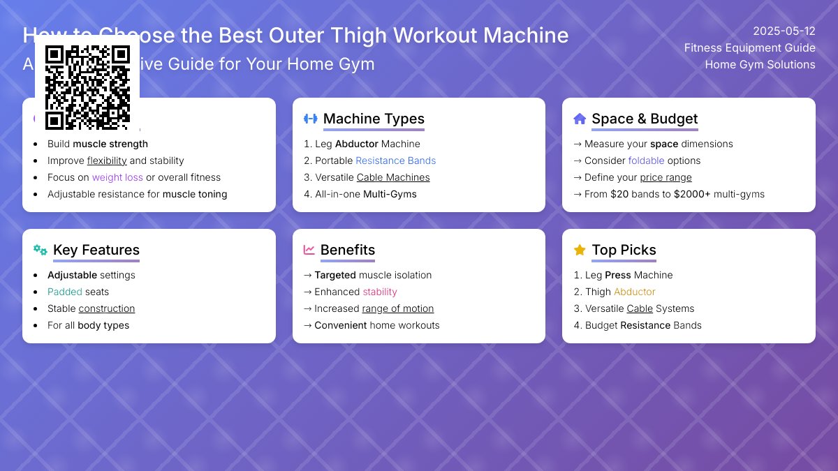 Maximize Your Workout: The Ultimate Guide to Outer Thigh Workout Machines
