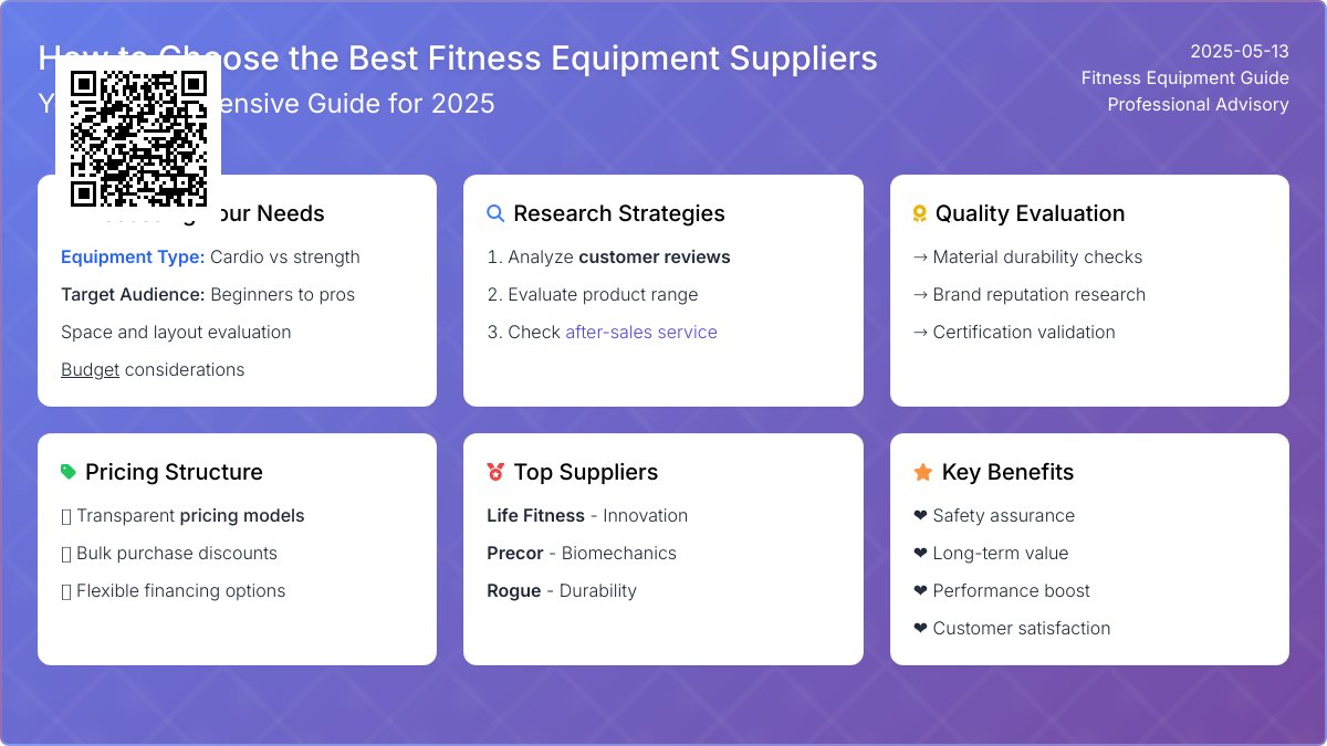 Top Fitness Equipment Suppliers: Your Guide to Quality and Reliability Top Fitness Equipment Suppliers: Your Guide to Quality and Reliability