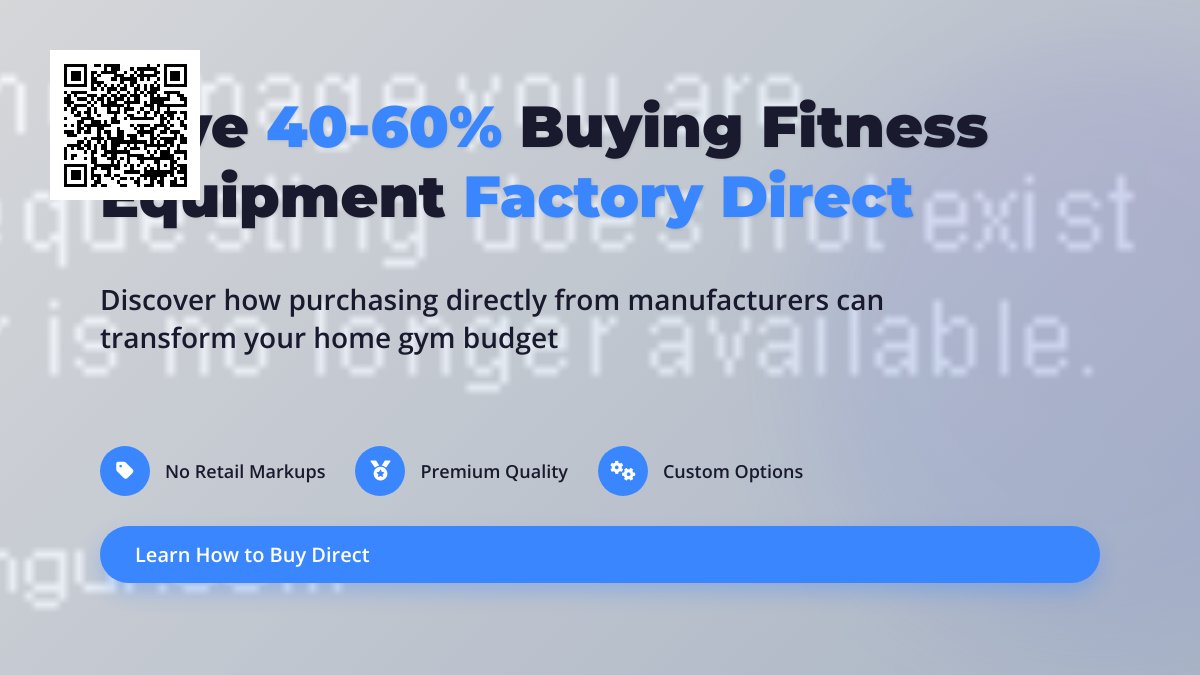 Maximizing Value: The Advantages of Purchasing Fitness Equipment Factory Direct Maximizing Value: The Advantages of Purchasing Fitness Equipment Factory Direct