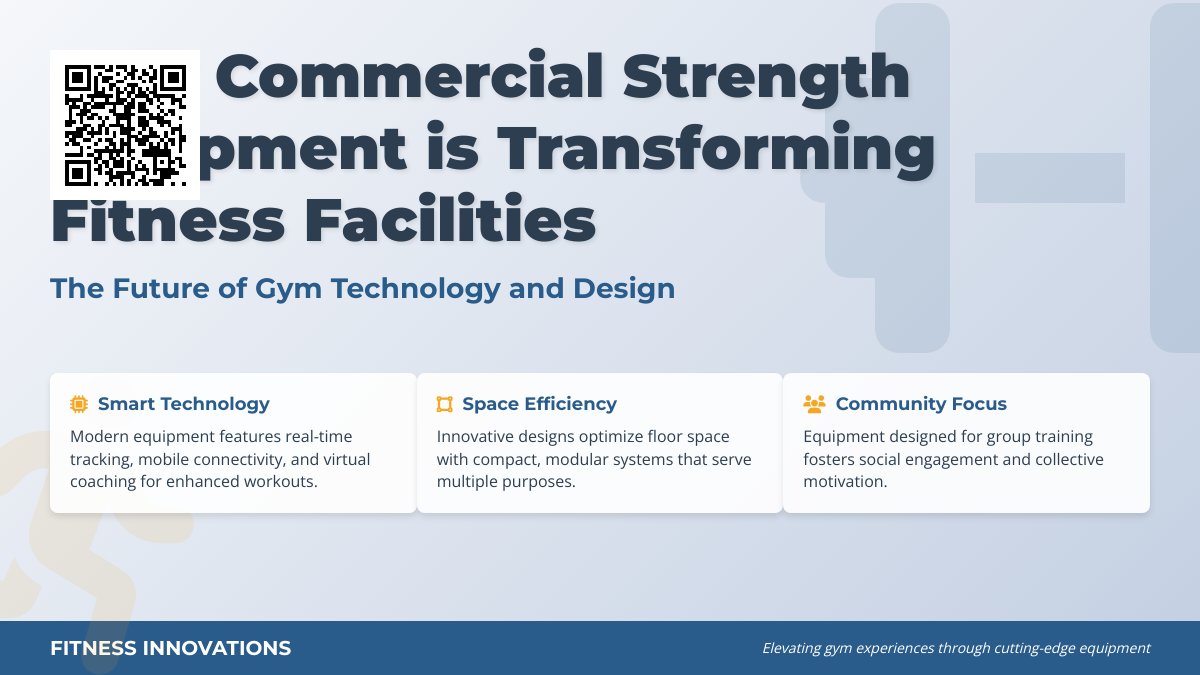 The Evolution of Commercial Strength Equipment: Trends, Innovations, and Best Practices The Evolution of Commercial Strength Equipment: Trends, Innovations, and Best Practices