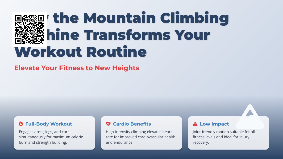 Revolutionizing Fitness: The Rise of the Mountain Climbing Machine