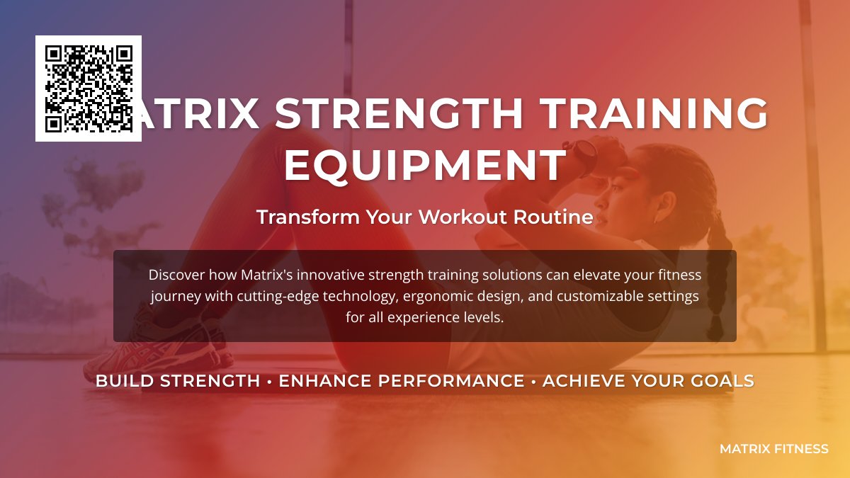 Maximizing Gains: The Benefits of Matrix Strength Training Equipment Maximizing Gains: The Benefits of Matrix Strength Training Equipment