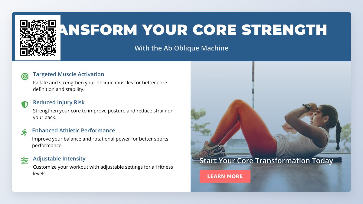 Maximize Your Core Workout: The Benefits of Using an Ab Oblique Machine Maximize Your Core Workout: The Benefits of Using an Ab Oblique Machine