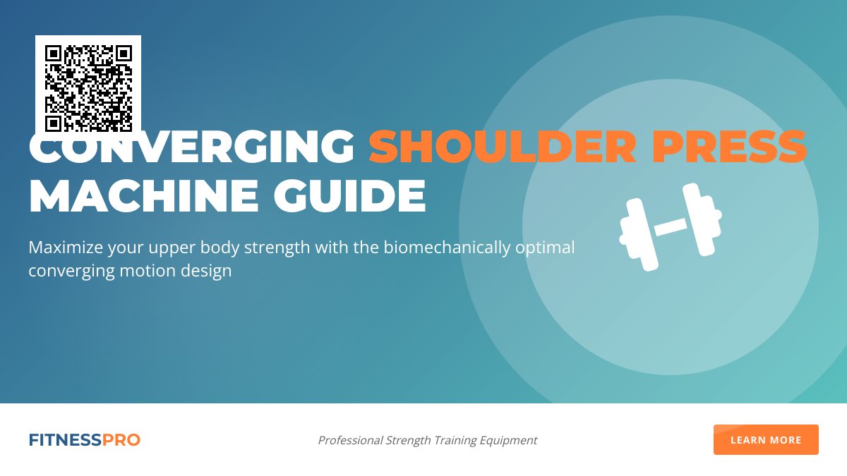Maximize Your Gains: The Benefits of the Converging Shoulder Press Machine