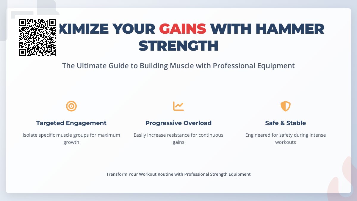 Unleashing Your Potential: The Benefits of Hammer Strength Training Equipment