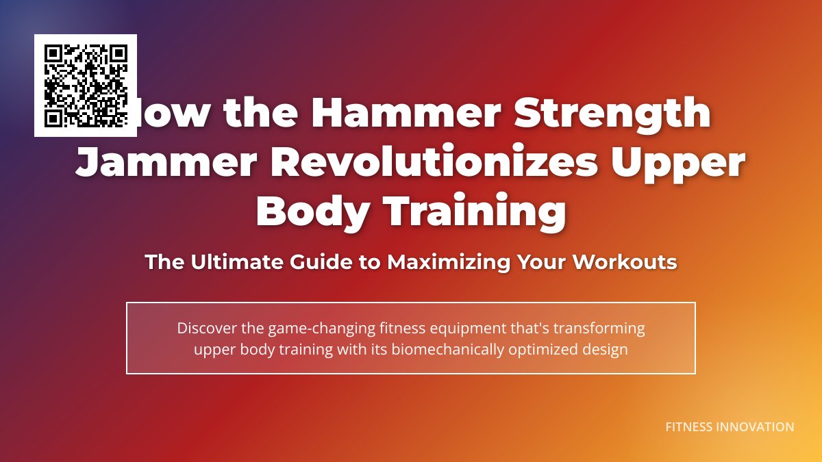 Unlocking Your Workout: The Benefits of the Hammer Strength Jammer