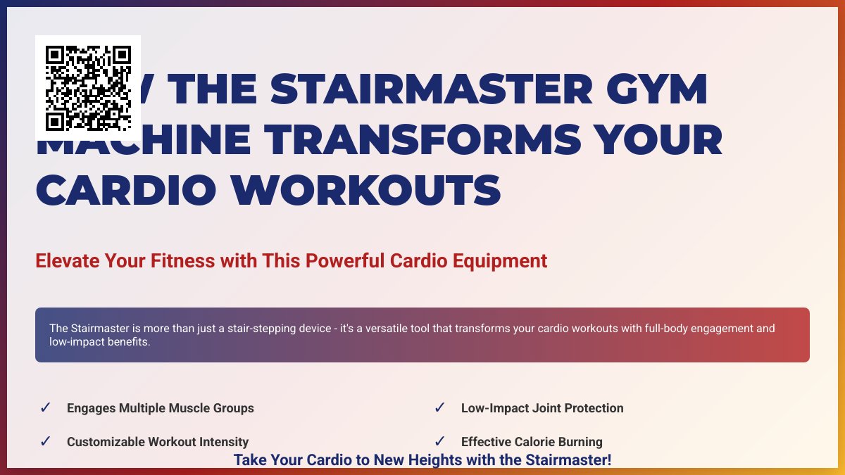 The Ultimate Guide to Using the Stairmaster: Elevate Your Fitness Routine The Ultimate Guide to Using the Stairmaster: Elevate Your Fitness Routine