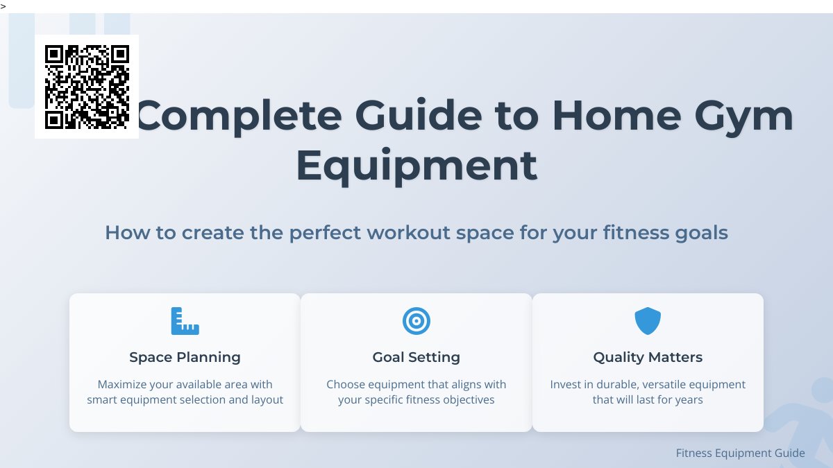 Essential Home Gym Equipment: Build Your Perfect Workout Space Essential Home Gym Equipment: Build Your Perfect Workout Space