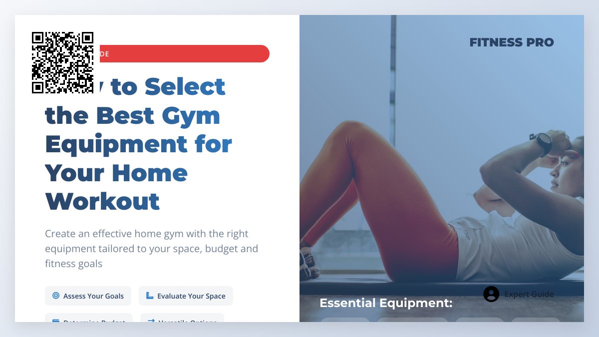 Essential Guide to Choosing the Right Gym and Fitness Equipment for Your Home Workout Essential Guide to Choosing the Right Gym and Fitness Equipment for Your Home Workout