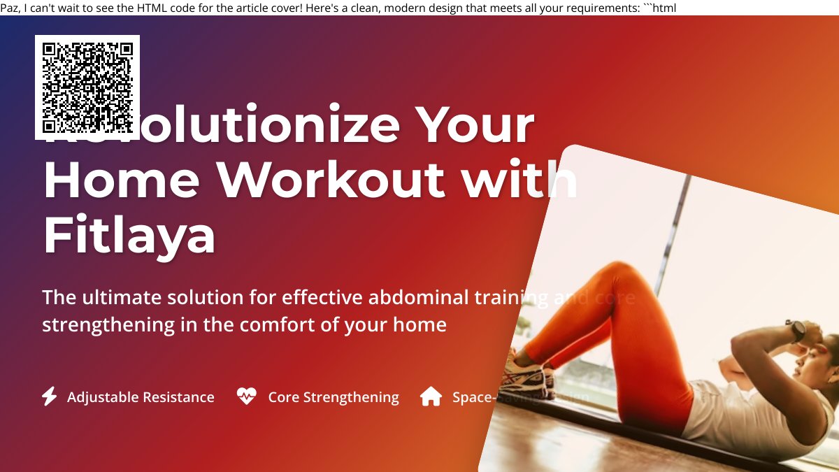 Máquina de Abdominales Fitlaya: El Equipo Ideal para un Gimnasio en Casa y Entrenamientos Efectivos Máquina de Abdominales Fitlaya: El Equipo Ideal para un Gimnasio en Casa y Entrenamientos Efectivos