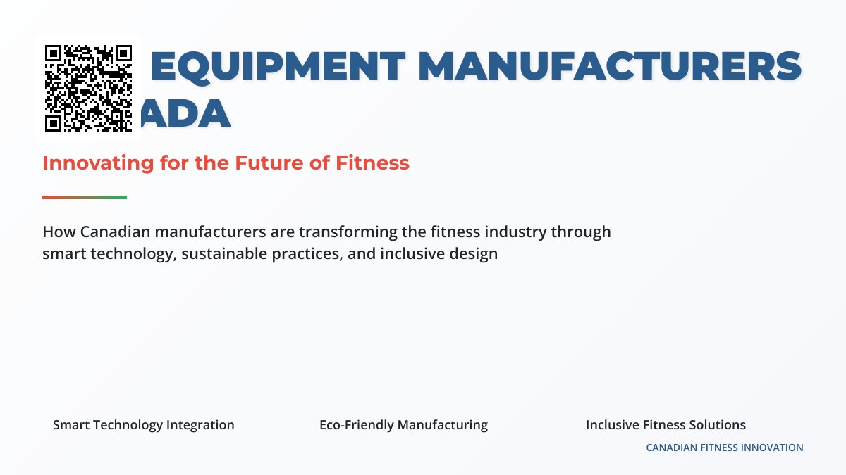 Leading Gym Equipment Manufacturers in Canada: A Comprehensive Guide