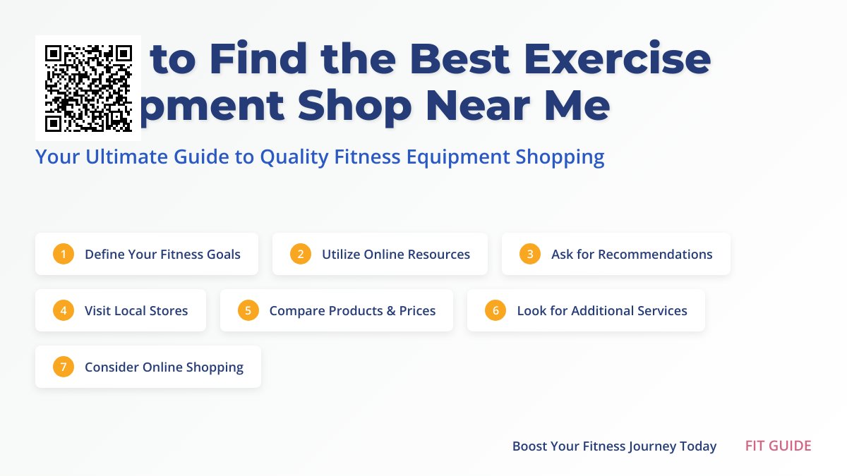 Discover the Best Exercise Equipment Shop Near You: Get Fit Today!