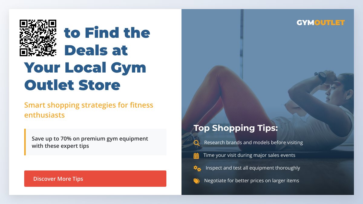 Unlock Incredible Savings at Your Local Gym Outlet Store! Unlock Incredible Savings at Your Local Gym Outlet Store!