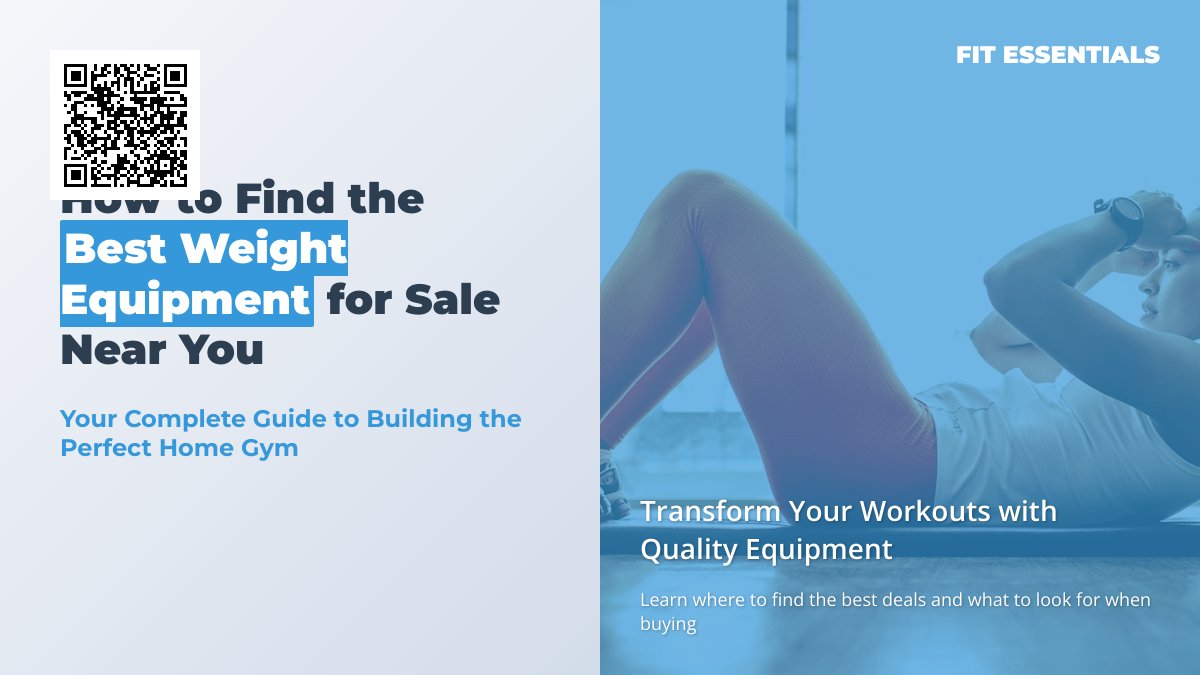 Top Quality Weight Equipment for Sale Near You – Get Fit Today!