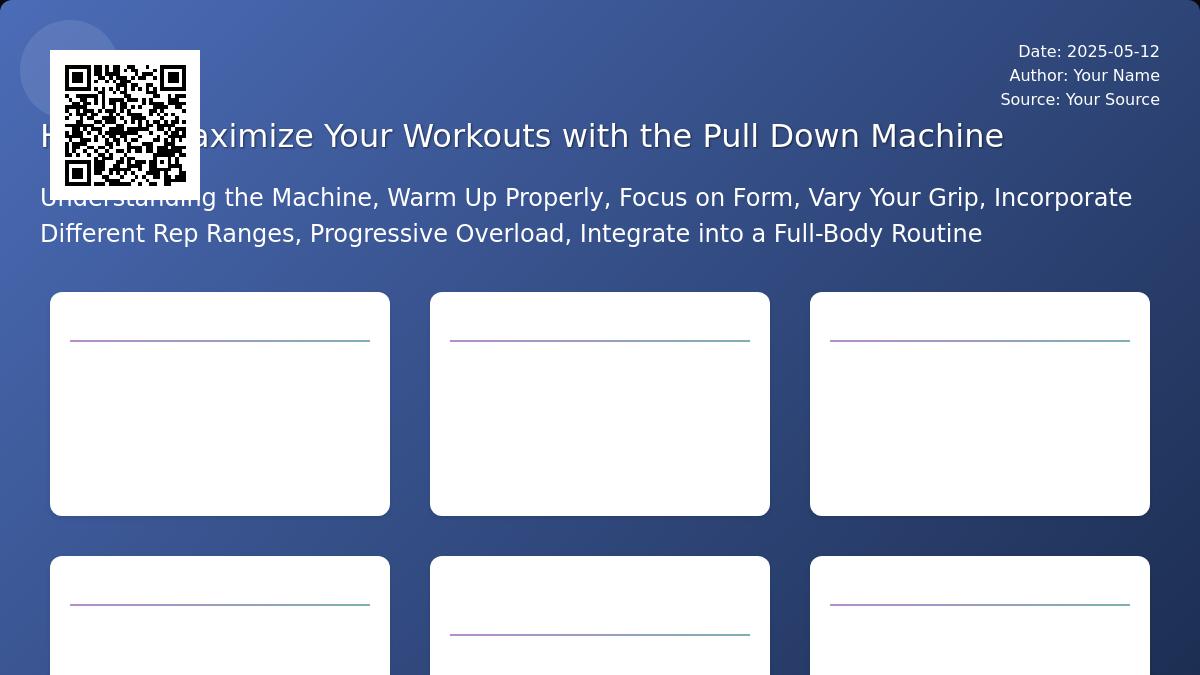 Getting the Most Out of Your Pull Down Machine: Tips and Techniques Getting the Most Out of Your Pull Down Machine: Tips and Techniques
