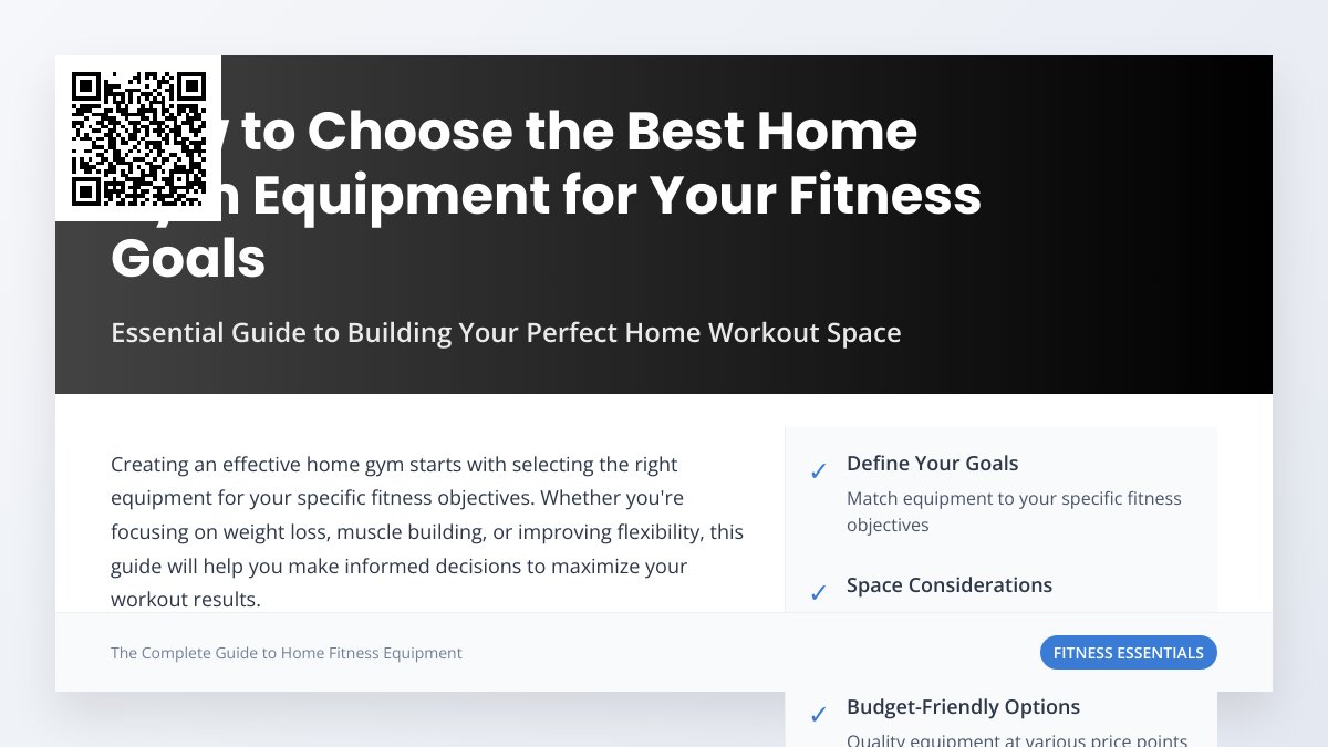 Essential Gym Equipment for Every Home Workout Enthusiast Essential Gym Equipment for Every Home Workout Enthusiast