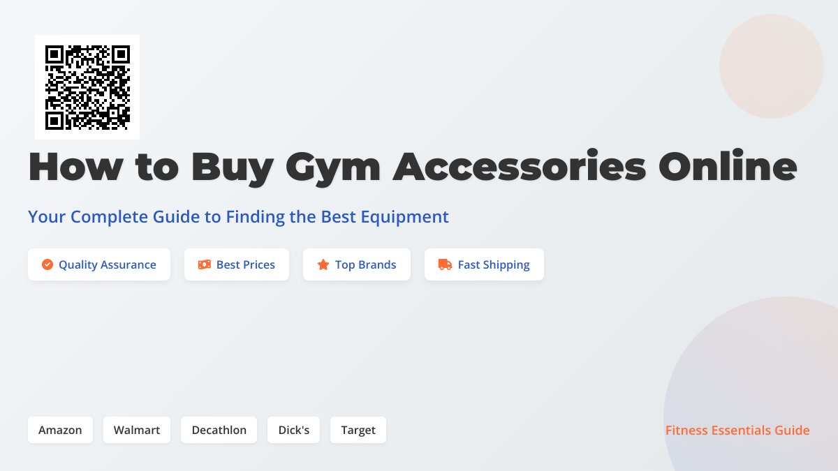 Top 10 Places to Buy Gym Accessories Online and In-Store