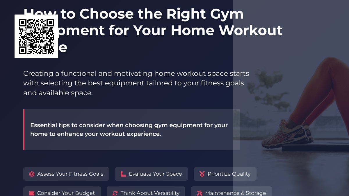 Top 10 Essential Gym Equipment for Every Home Workout Space Top 10 Essential Gym Equipment for Every Home Workout Space