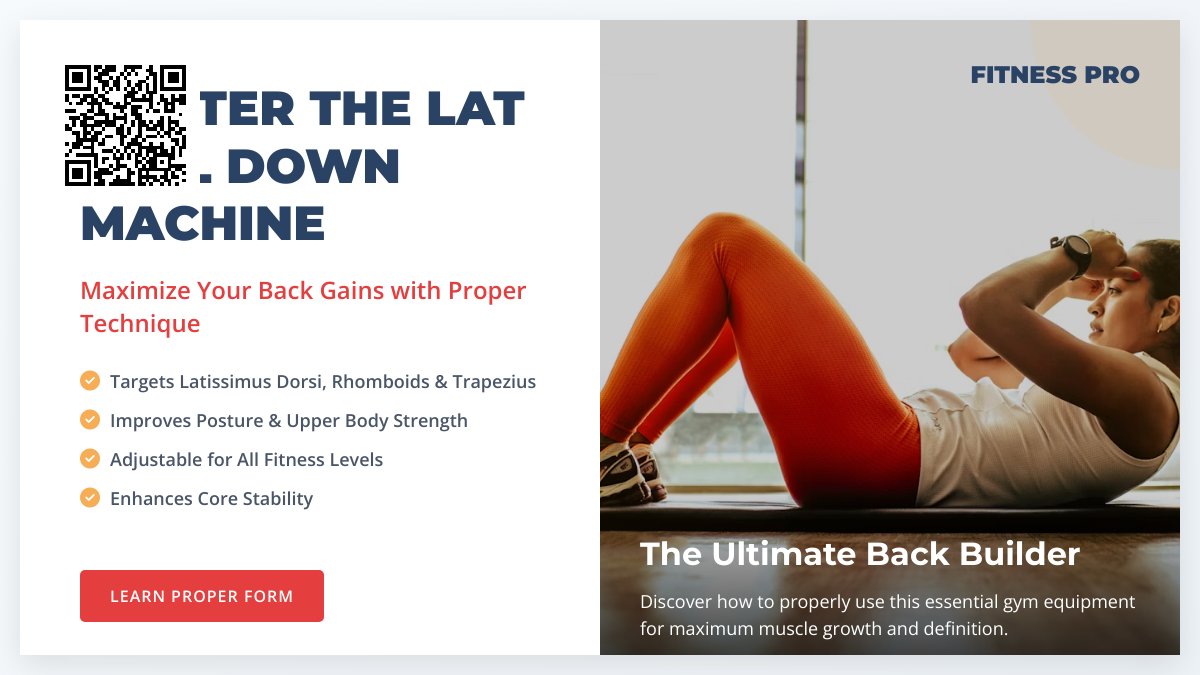 Maximize Your Workouts: The Ultimate Guide to the Lat Pull Down Machine