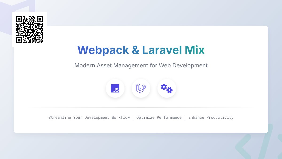 Mastering Webpack and Laravel Mix: A Comprehensive Guide to Efficient Asset Management Mastering Webpack and Laravel Mix: A Comprehensive Guide to Efficient Asset Management