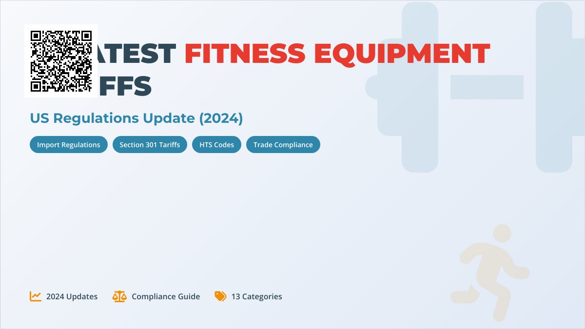 13 Latest Fitness Equipment Tariffs US Regulatory Updates 13 Latest Fitness Equipment Tariffs US Regulatory Updates