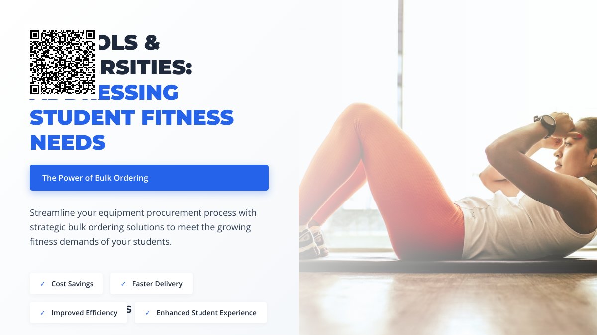Schools and Universities: Addressing Student Fitness Needs with Rapid Equipment Ordering – The Key to Streamlined Bulk Purchases Schools and Universities: Addressing Student Fitness Needs with Rapid Equipment Ordering – The Key to Streamlined Bulk Purchases