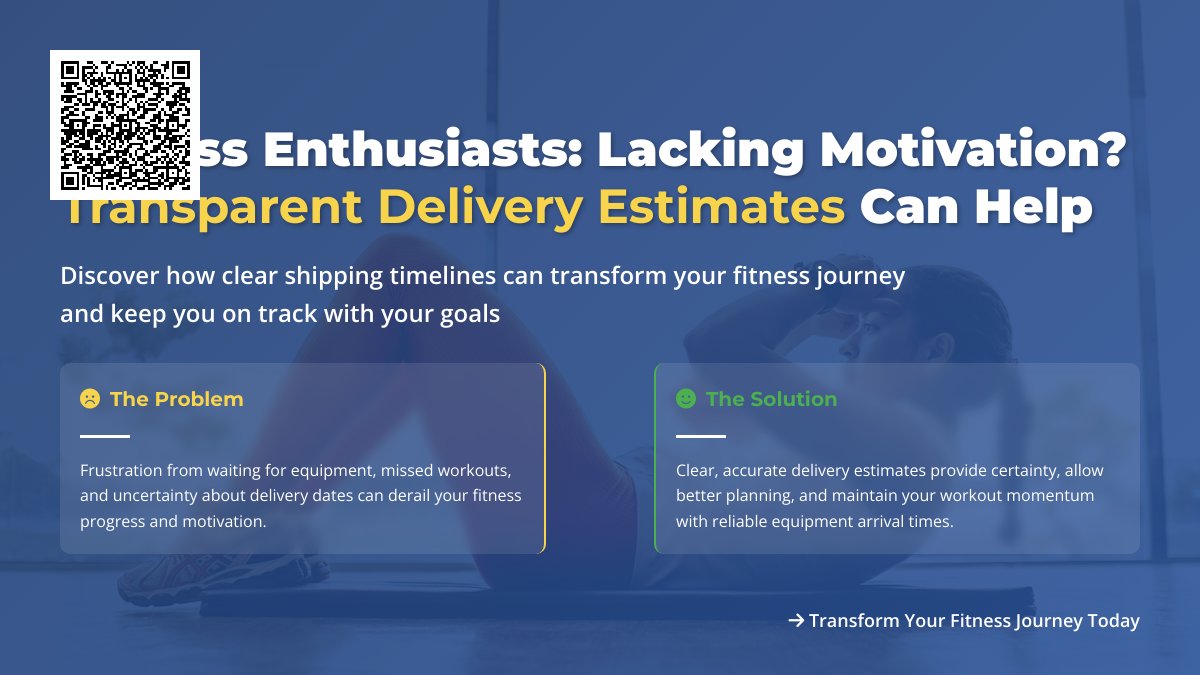 Fitness Fans Struggling with Workout Motivation? Discover the Secret to Fast and Transparent Gear Delivery!