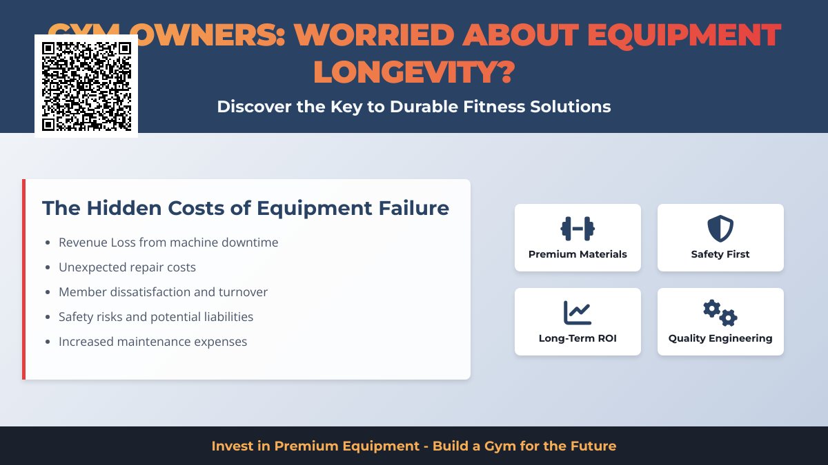 Gym Owners: Concerned About Equipment Lifespan? Always Depend on High-Quality Gym Equipment – Why? Premium Construction