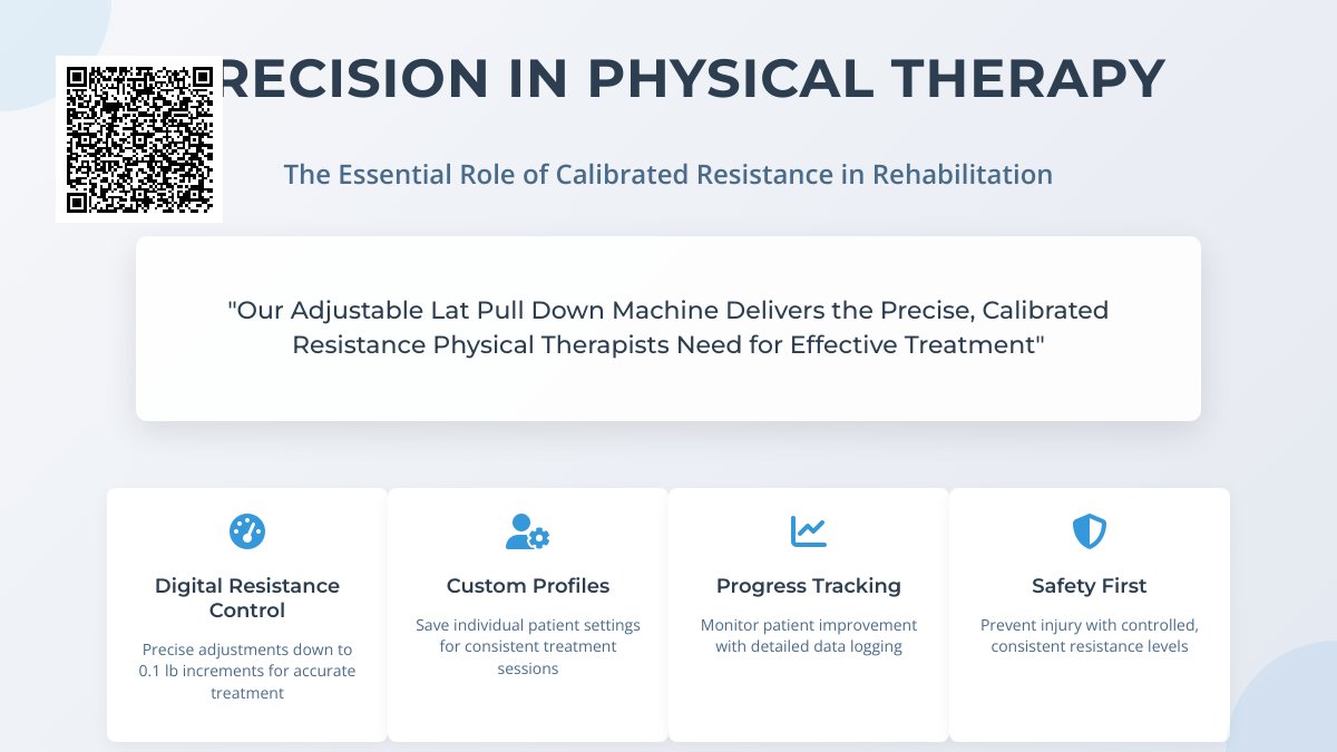 For Physical Therapists, Accurate Resistance Adjustments Are Essential – Our Adjustable Lat Pulldown Equipment Delivers Precision Every Time For Physical Therapists, Accurate Resistance Adjustments Are Essential – Our Adjustable Lat Pulldown Equipment Delivers Precision Every Time