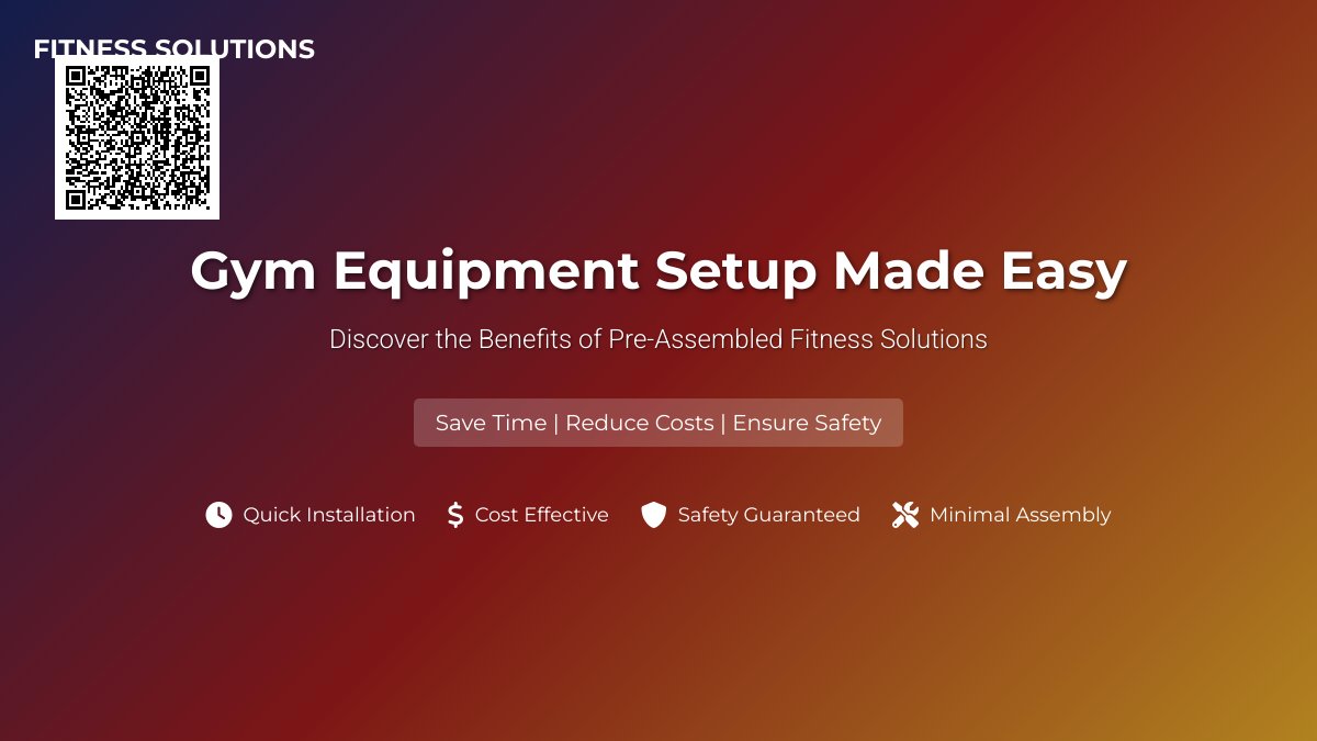 Why Gym Owners Are Searching for Pre-Assembled Gym Equipment Why Gym Owners Are Searching for Pre-Assembled Gym Equipment