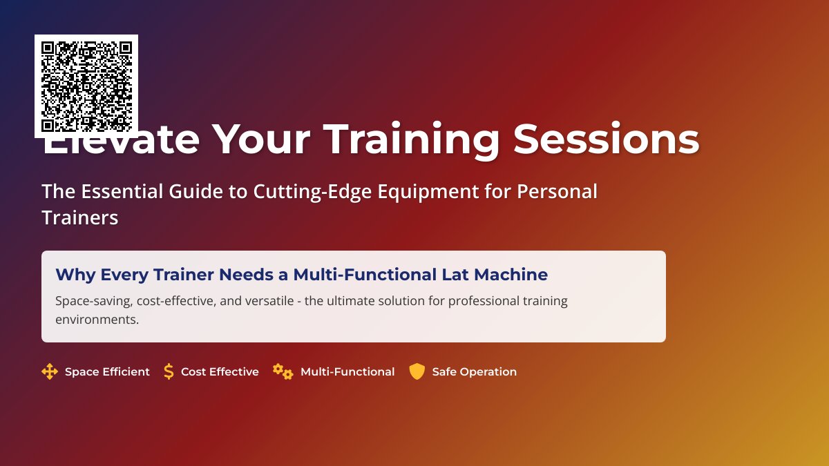 Elevate Your Training Game: Adaptive Lat Pulldown for Every Workout Style Elevate Your Training Game: Adaptive Lat Pulldown for Every Workout Style