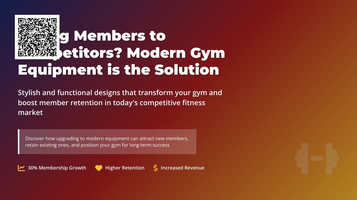 Gym Owners Struggling to Keep Members? Competitors Are Winning with Cutting-Edge Gym Equipment – Here’s How to Win Back Your Members with Trendy and Functional Designs Gym Owners Struggling to Keep Members? Competitors Are Winning with Cutting-Edge Gym Equipment – Here’s How to Win Back Your Members with Trendy and Functional Designs