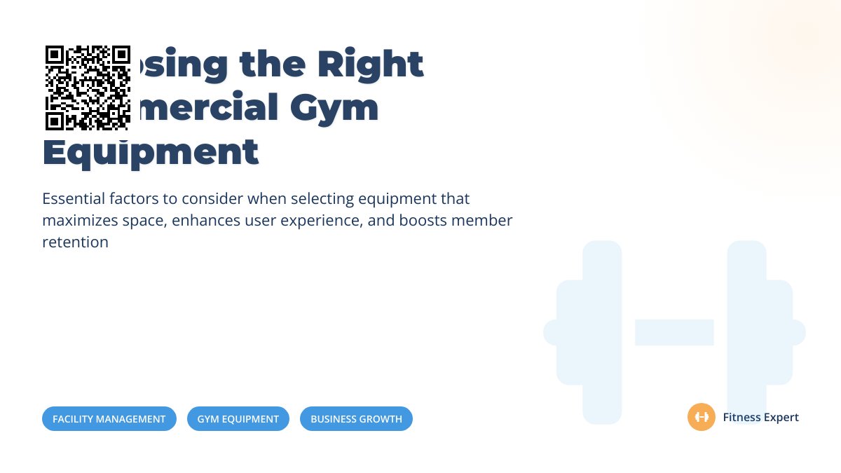 Top 10 Essential Commercial Gym Equipment Items for a Modern Fitness Facility